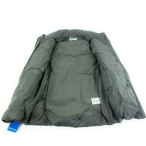 Columbia Women's Pioneer Summit Grey Insulated Puffer Vest Size Medium - Picture 3 of 5